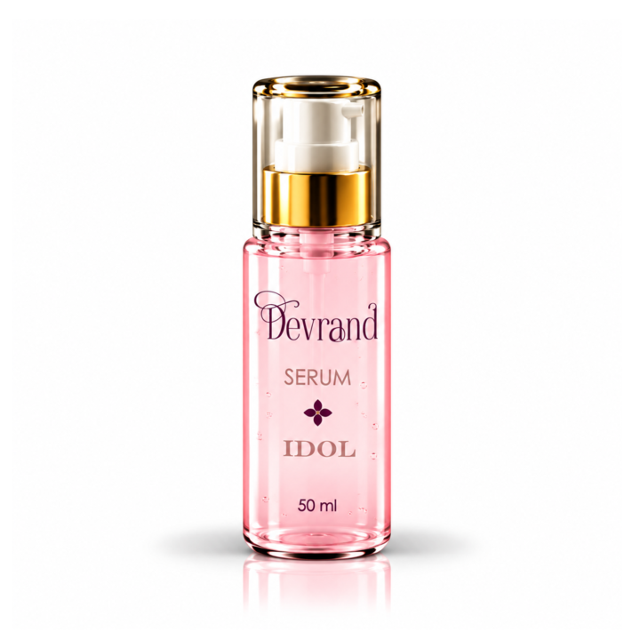 Devrand Pink Serum Bottle IDOL