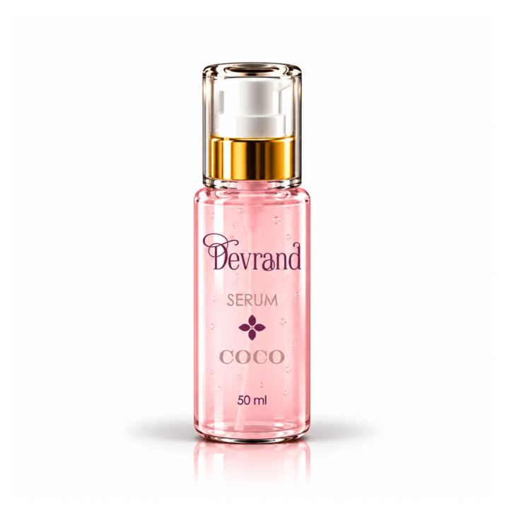 Elegant Pink Serum Bottle Studio Shot coco Elegant Pink Serum Bottle Studio Shot coco